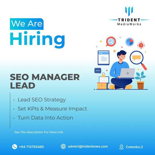 SEO Manager / Lead - ITPro.lk