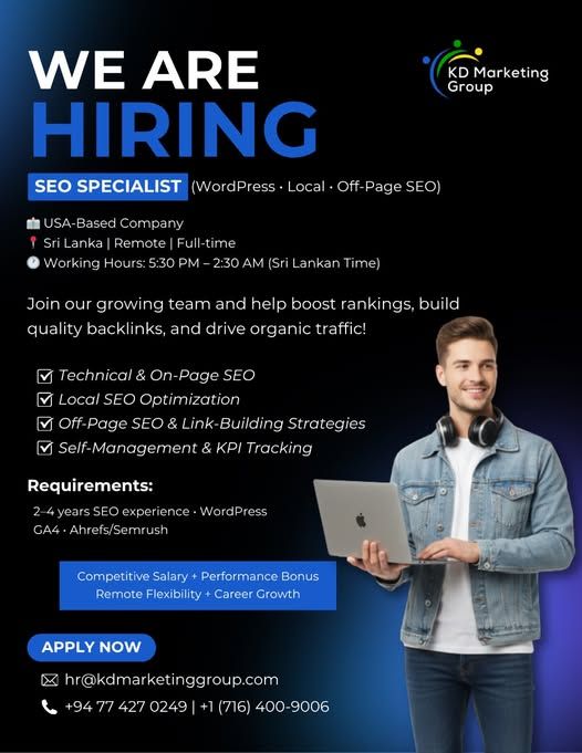 SEO Specialist - ITPro.lk