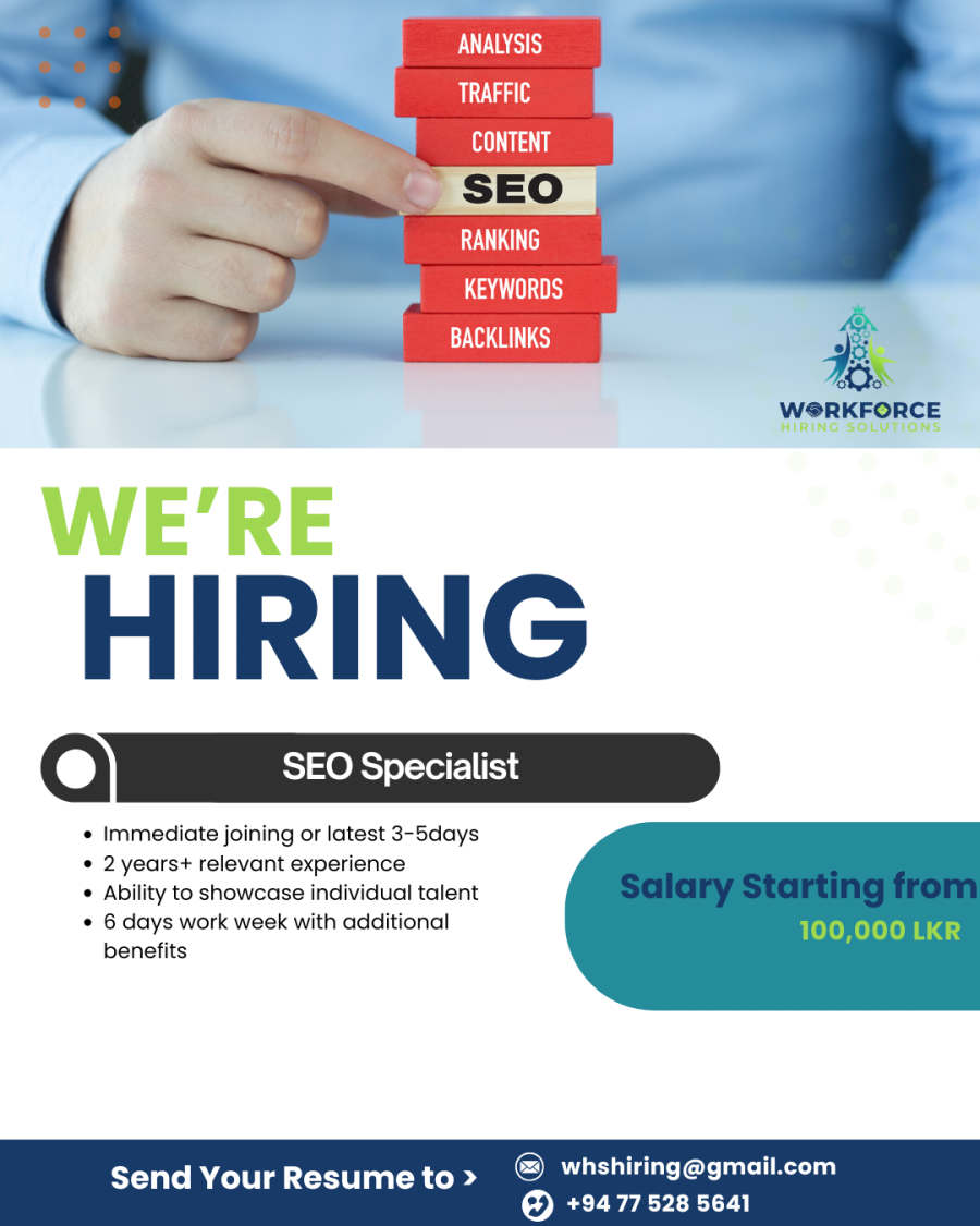 SEO Specialist - ITPro.lk