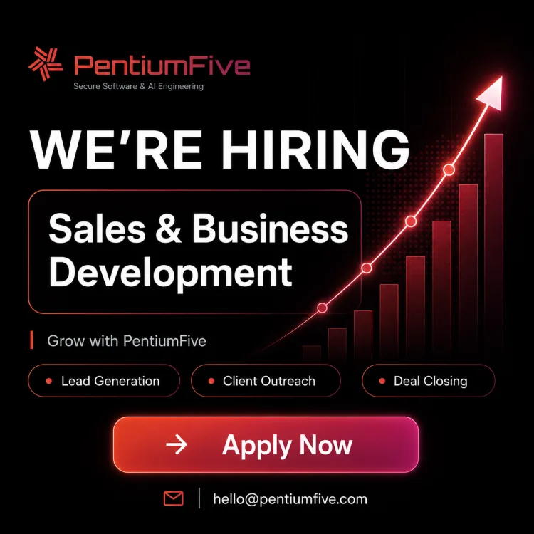 Job poster for Sales Business Development