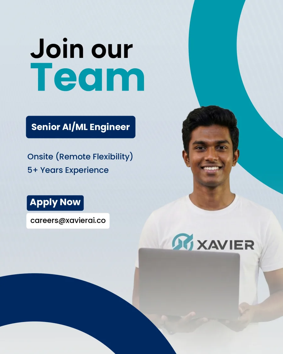 Job poster for Senior AI/ML Engineer