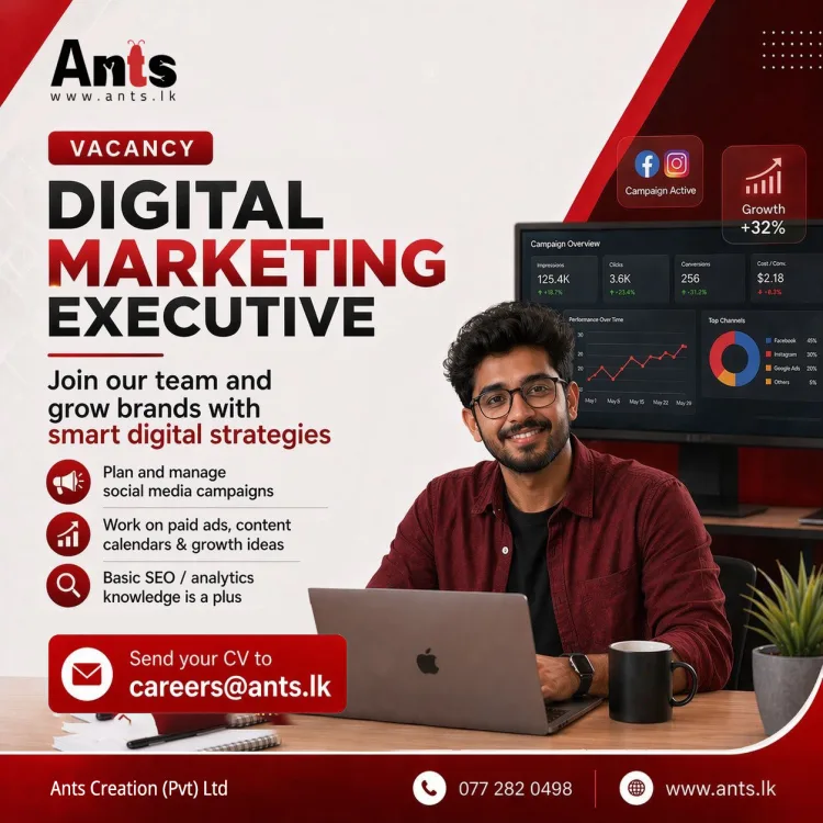 Job poster for Senior Digital Marketing Executive