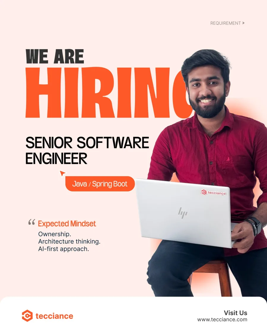 Job poster for Senior Software Engineer – Java (Spring Boot)