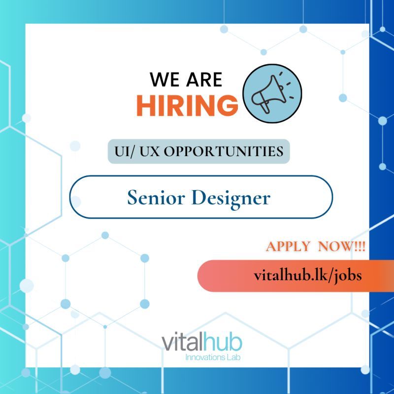 Senior UI/UX Designer - ITPro.lk