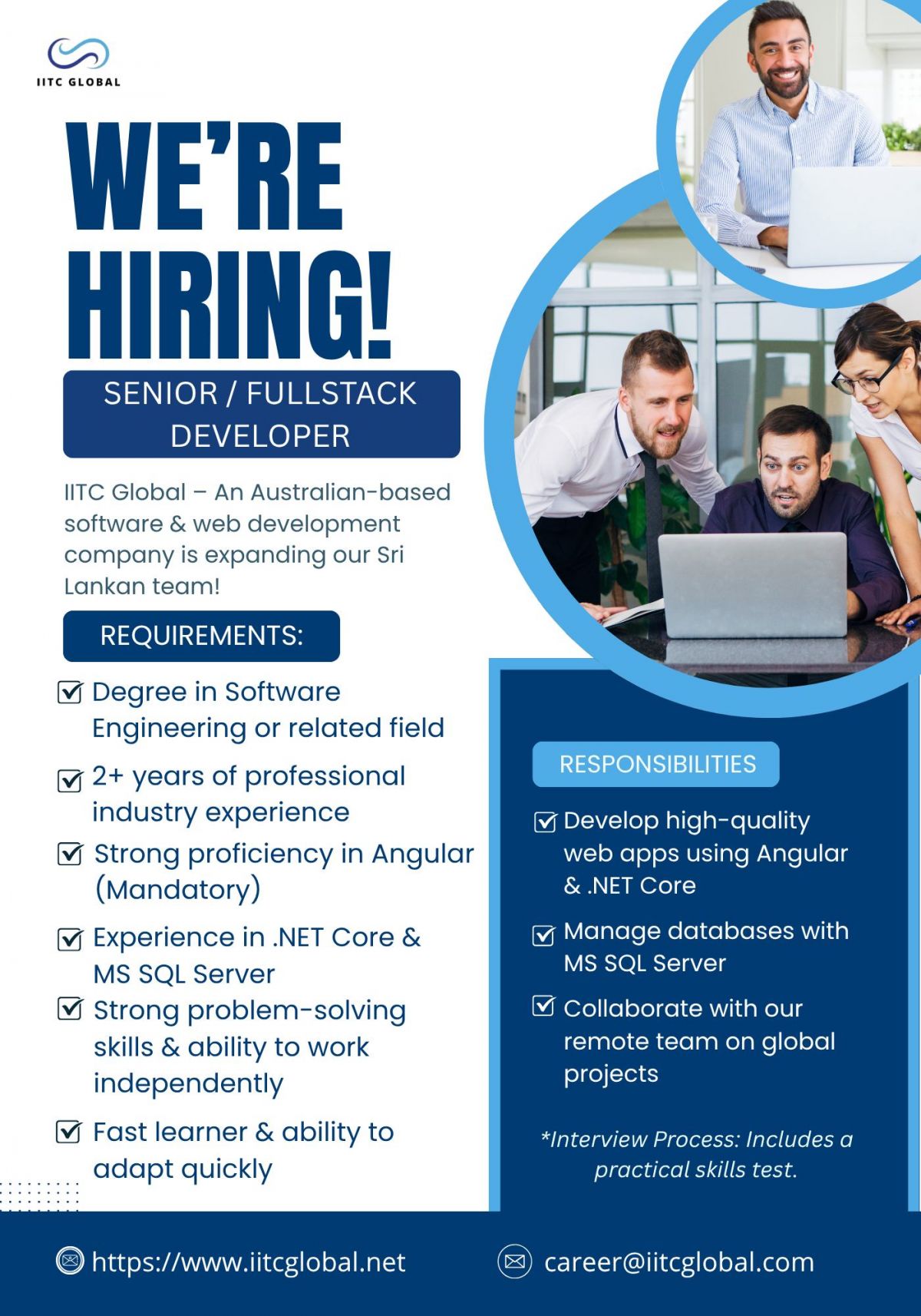 Senior / Fullstack Developer - ITPro.lk