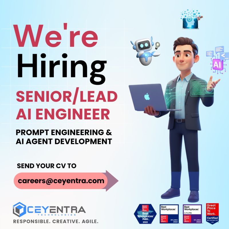 Senior / Lead AI Engineer - ITPro.lk