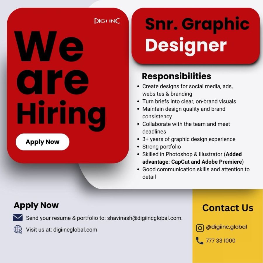 Snr. Graphic Designer - ITPro.lk