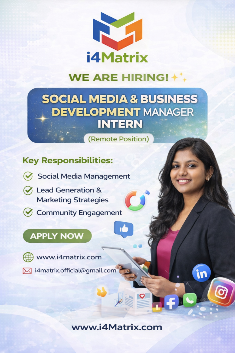 Social Media & Business Development Manager Intern - ITPro.lk