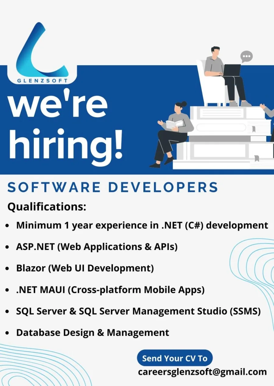 Job poster for Software Developer