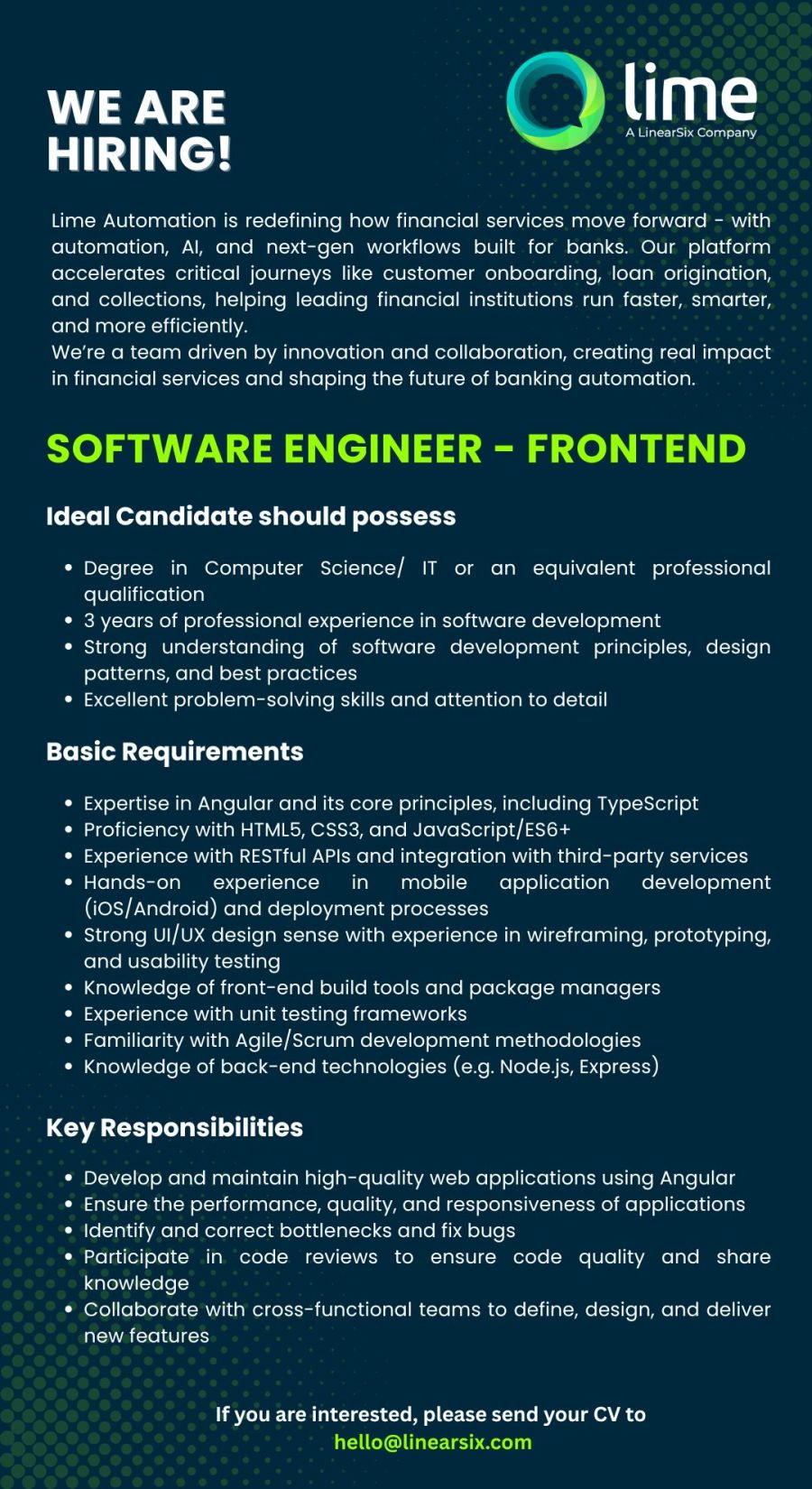 Software Engineer - Frontend - ITPro.lk