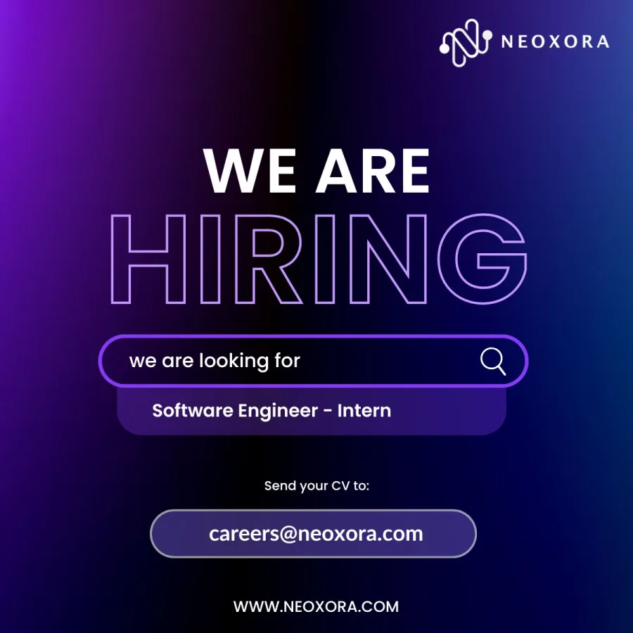 Job poster for Software Engineer - Intern