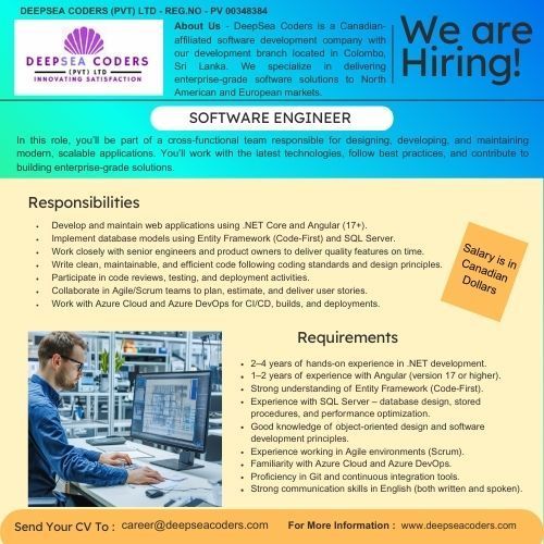 Software Engineer - ITPro.lk