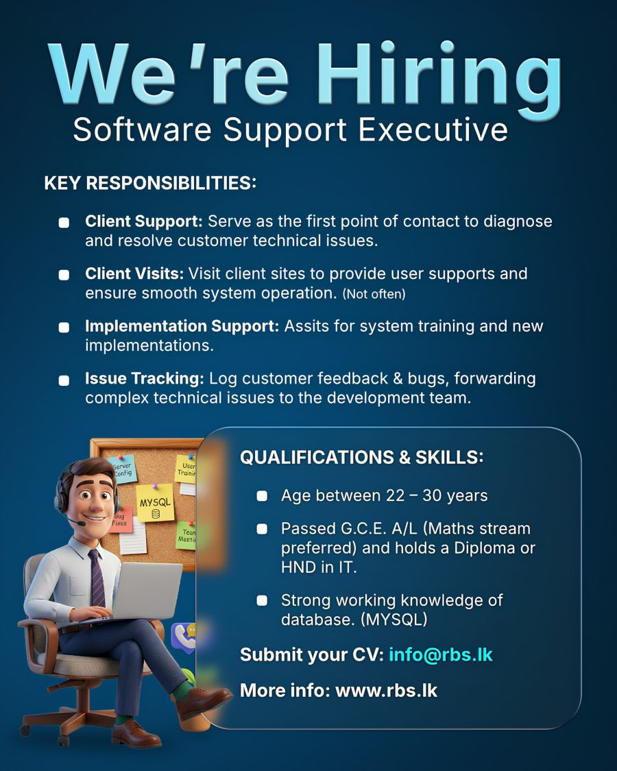 Software Support Executive - ITPro.lk