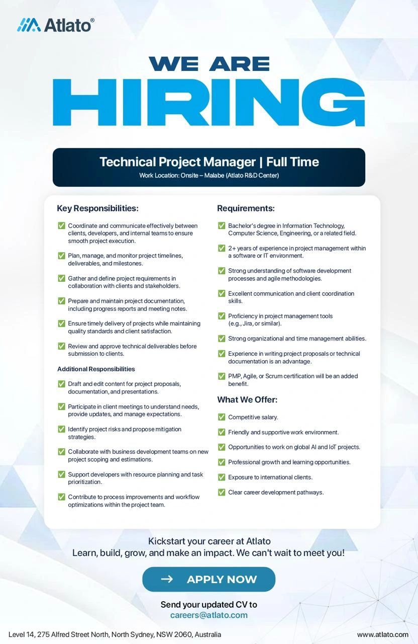 Technical Project Manager - ITPro.lk