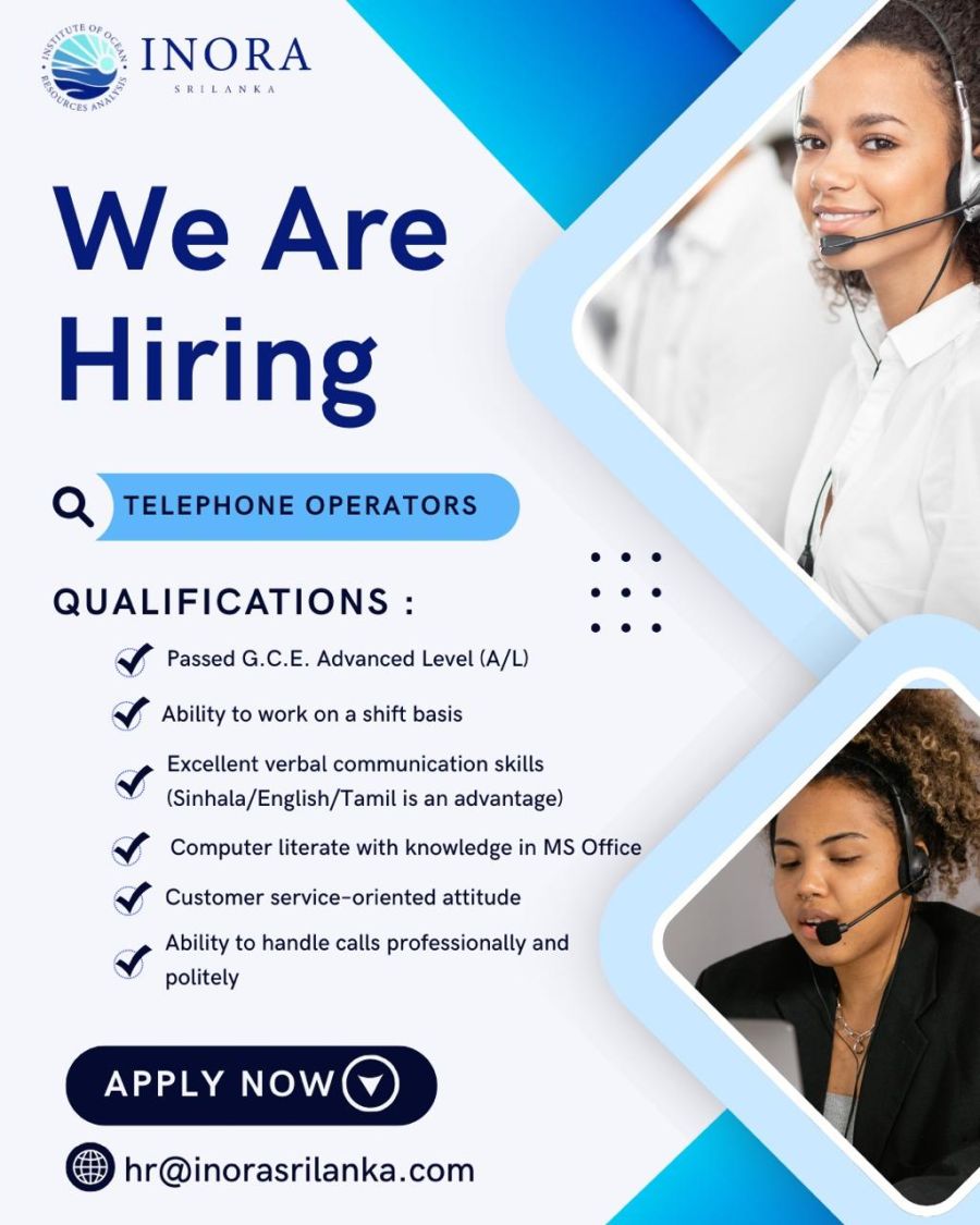 Telephone Operator - ITPro.lk