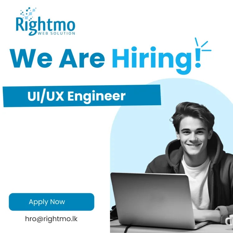Job poster for UI/UX Engineer