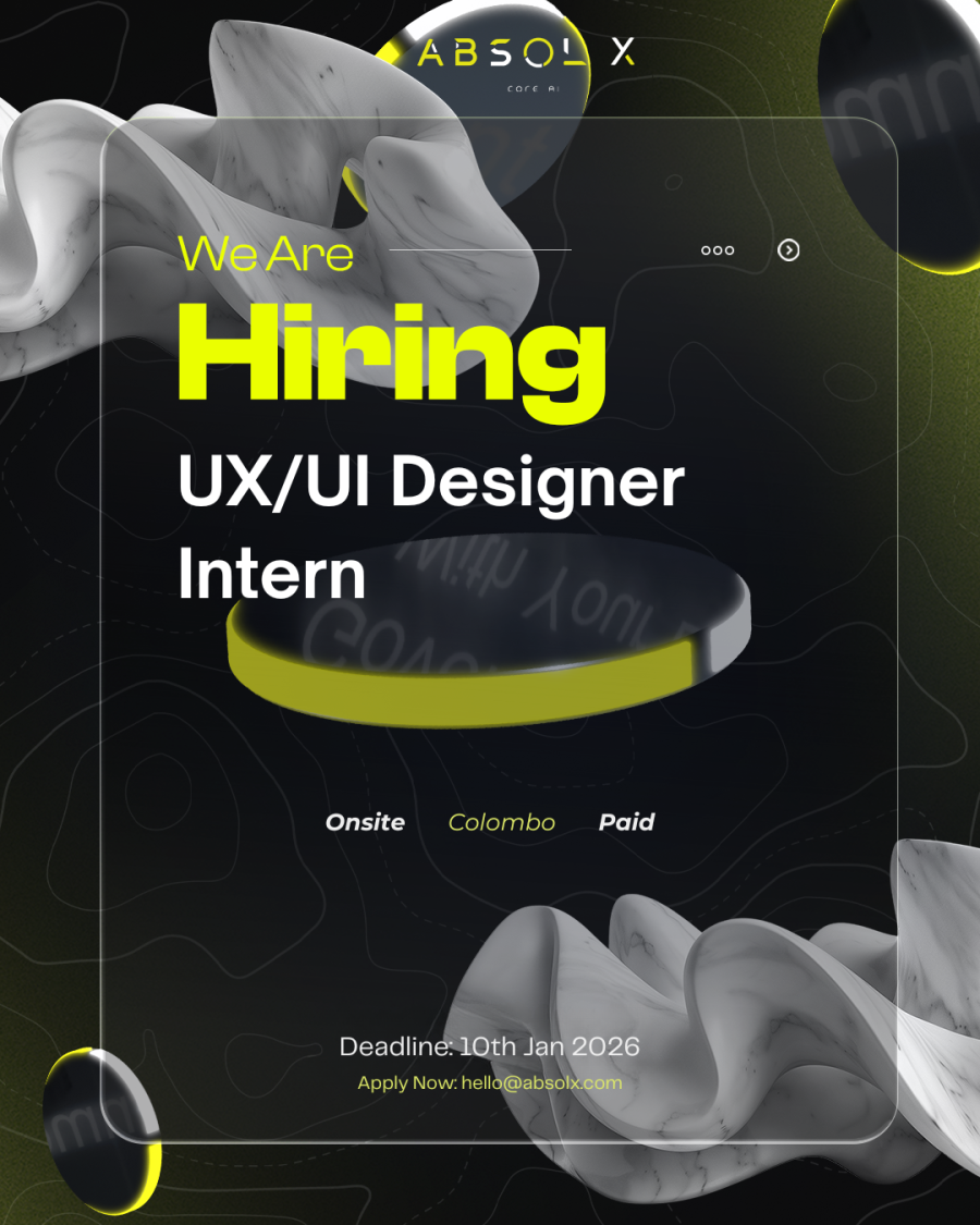 UX/UI Designer Intern Paid Internship - ITPro.lk