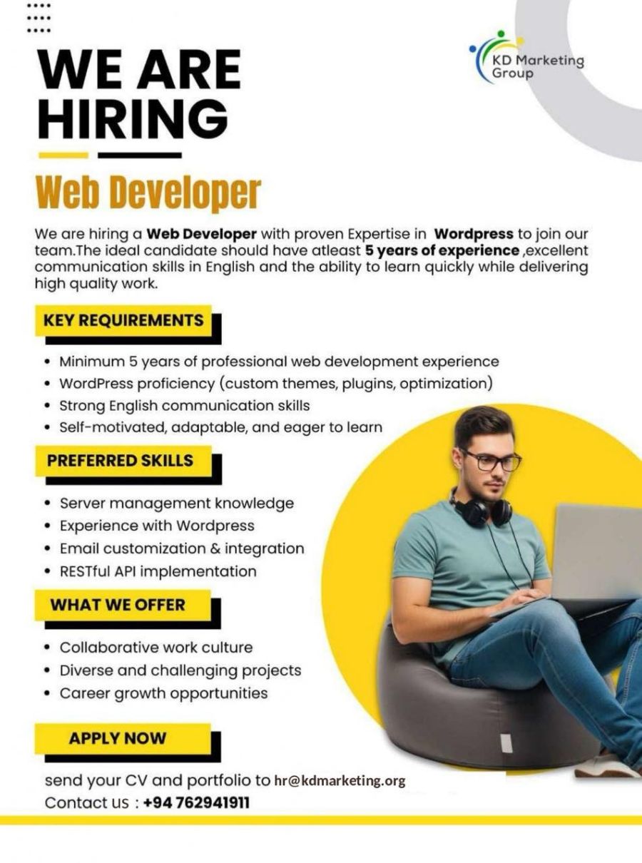 Web Developer - ITPro.lk