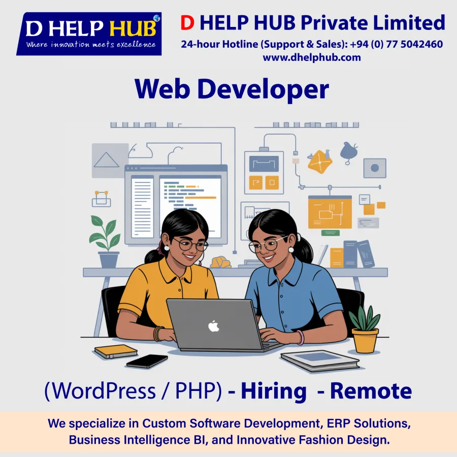 Job poster for Web Developer  (WordPress / PHP)