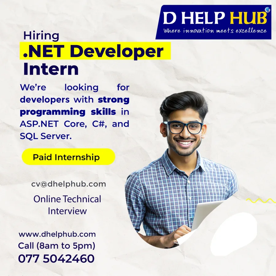 .NET Developer Intern - ITPro.lk